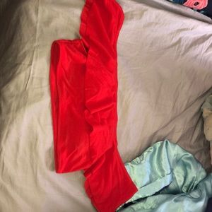 Brand new off the shoulder bikini top